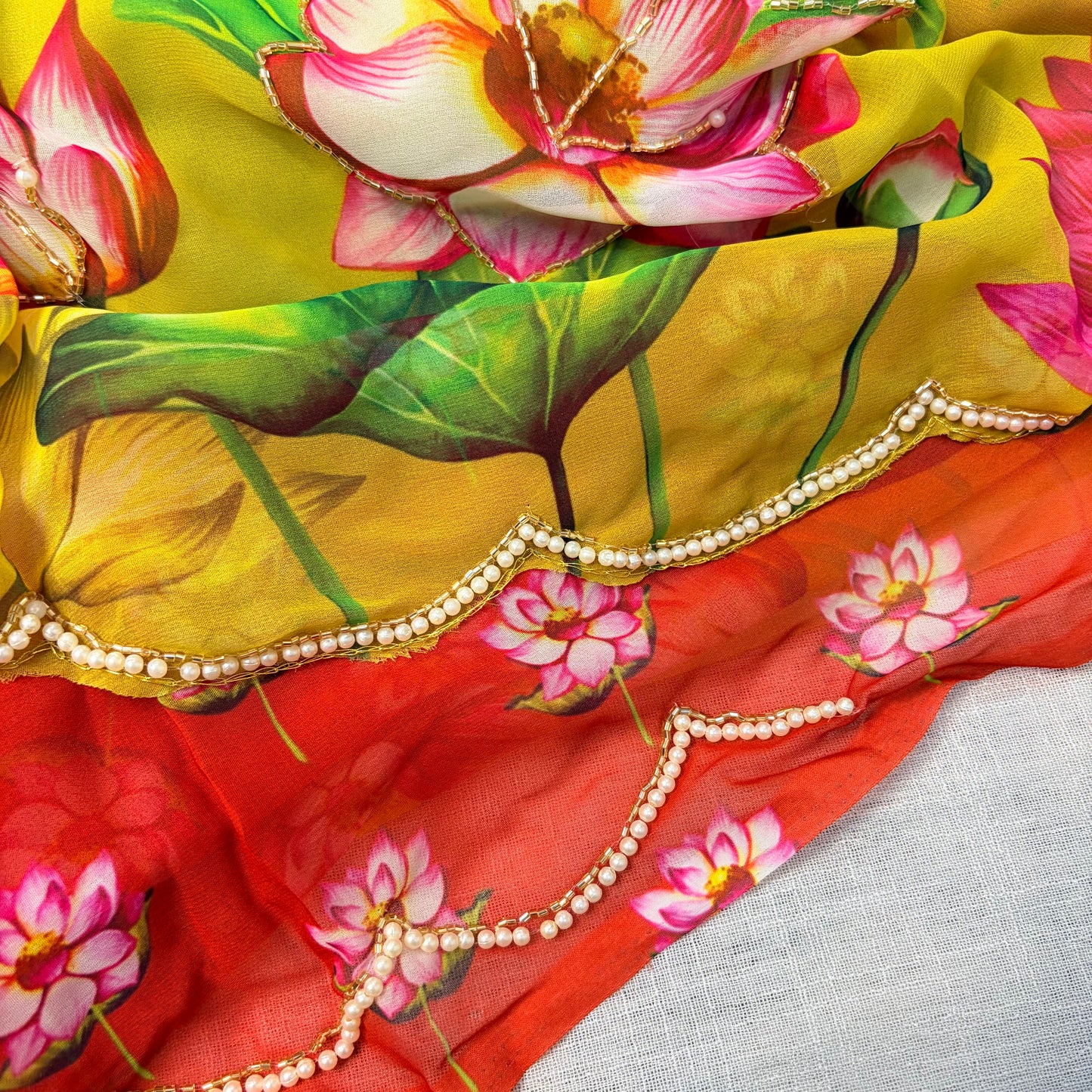 Lotus Bloom Saree