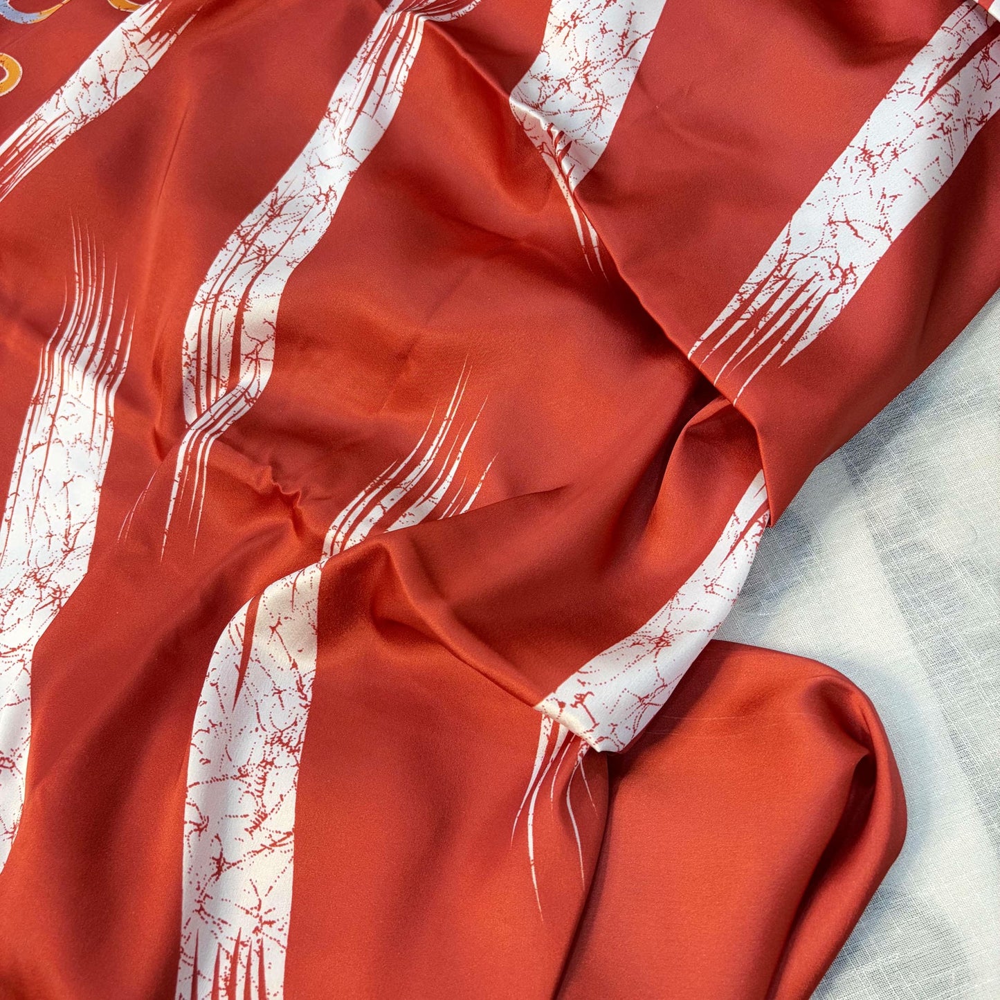 Crimson Digital Satin Saree