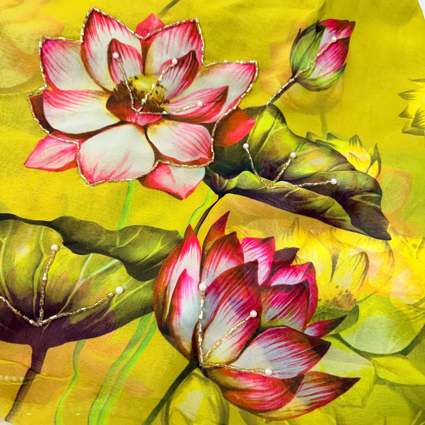 Lotus Bloom Saree