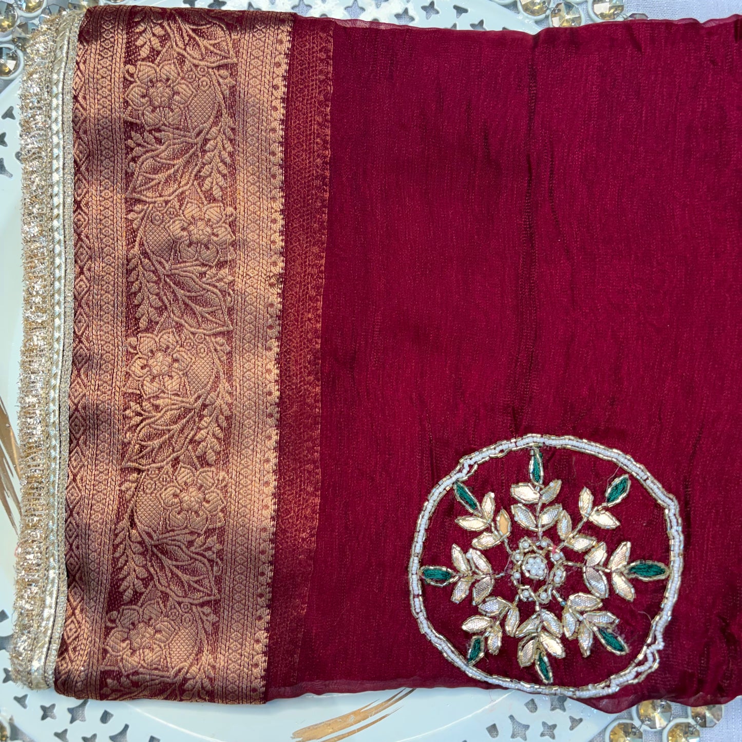 Dawn Amber Saree