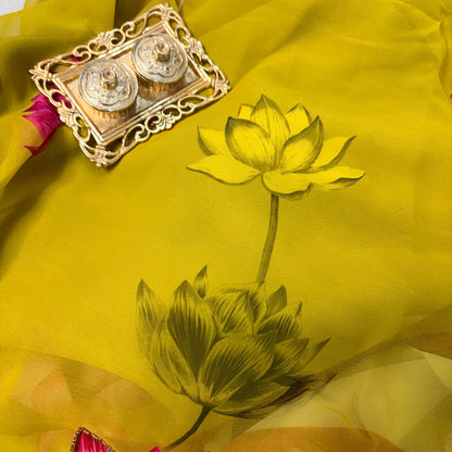 Lotus Bloom Saree