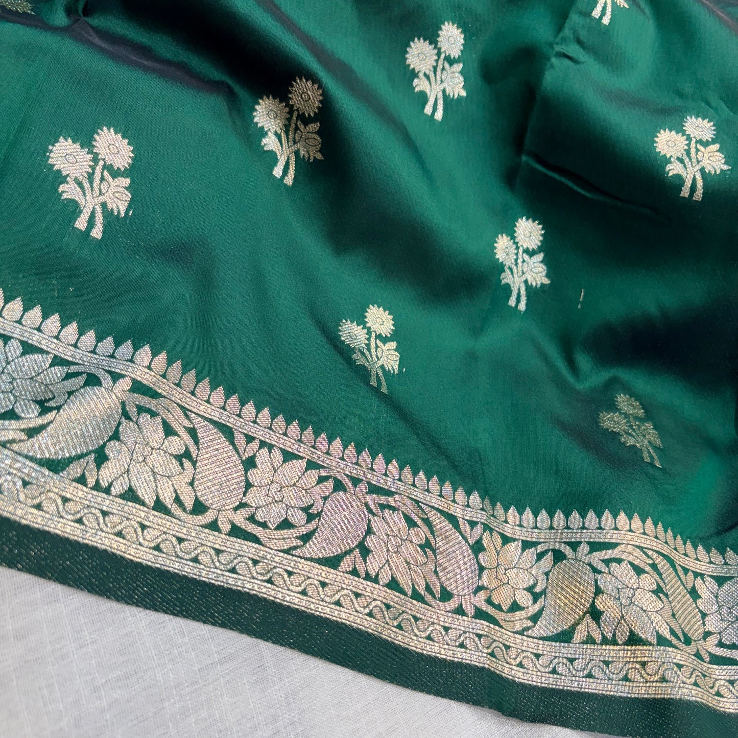 Jade Zard Saree