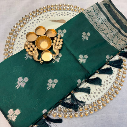 Jade Zard Saree