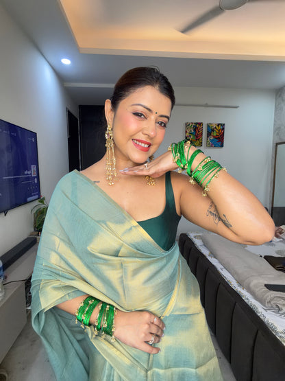 Celestial Tassel Saree