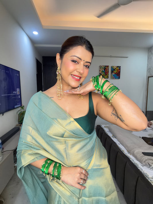 Celestial Tassel Saree