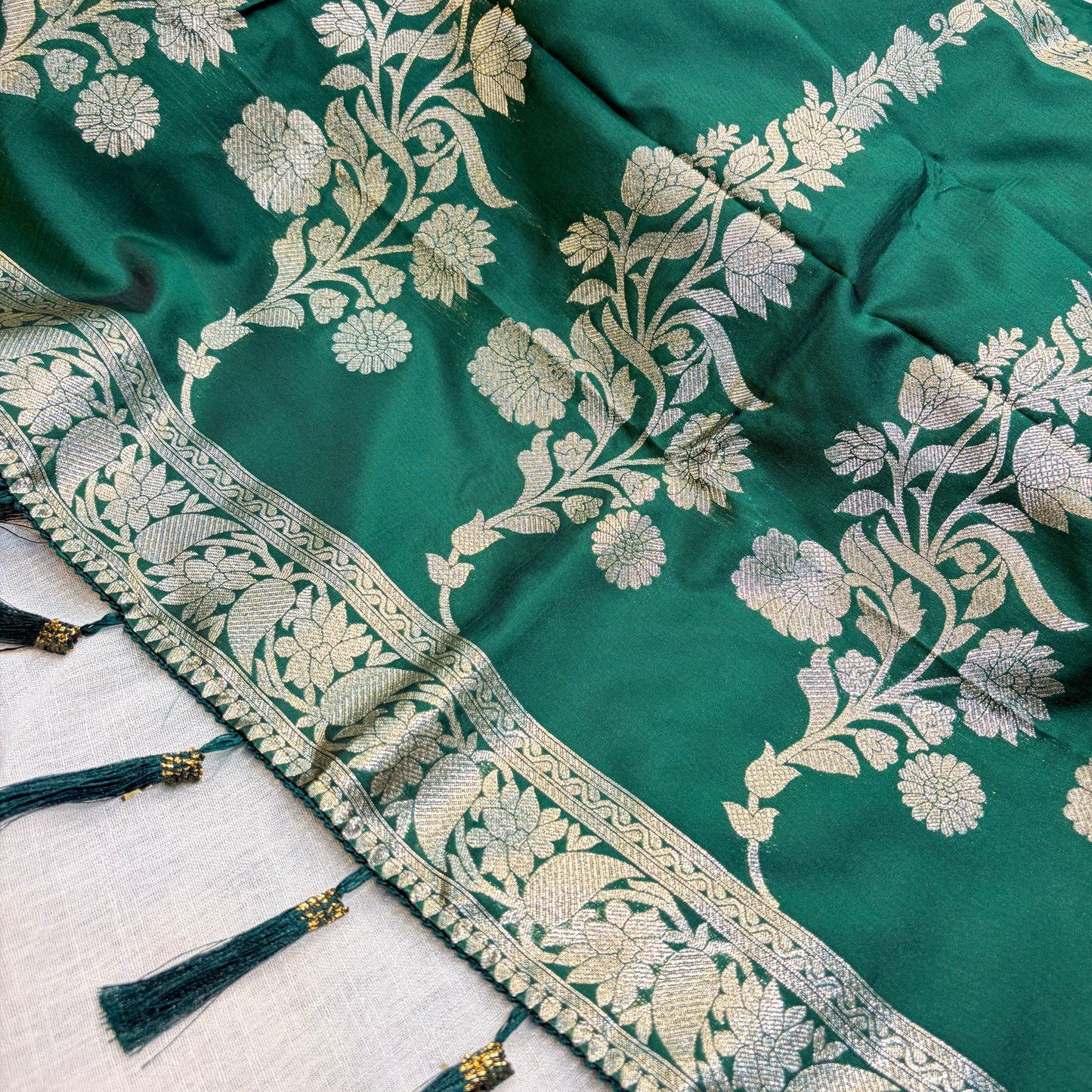 Jade Zard Saree