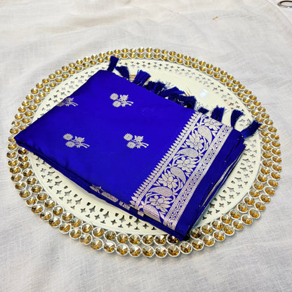 Sapphire Zard Saree