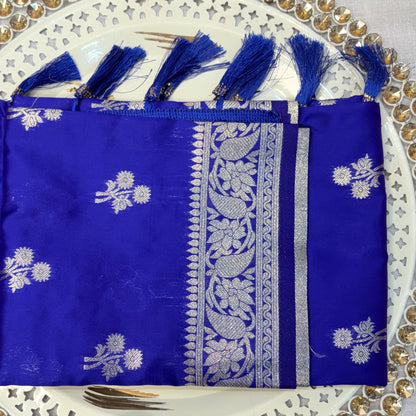 Sapphire Zard Saree