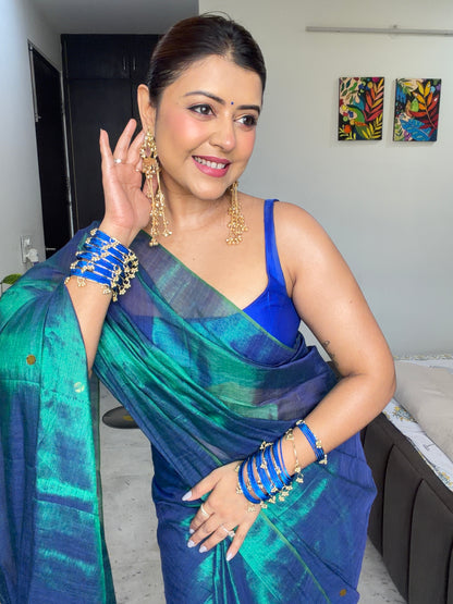 Emerald Grace Saree