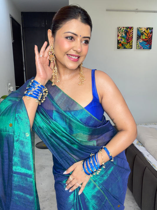 Emerald Grace Saree