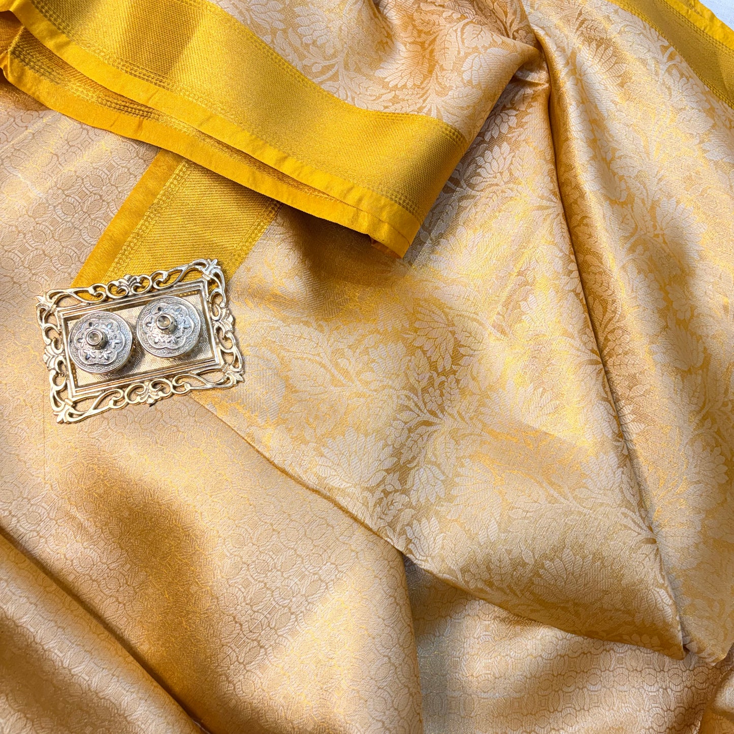 Aurelia Gold Saree