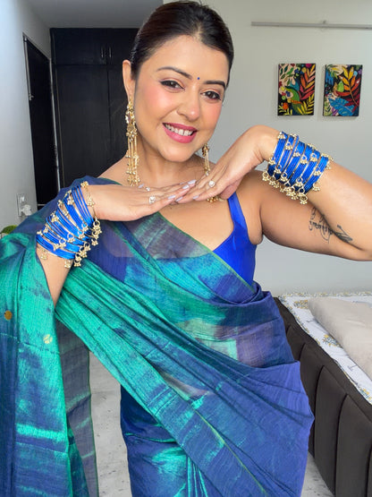 Emerald Grace Saree