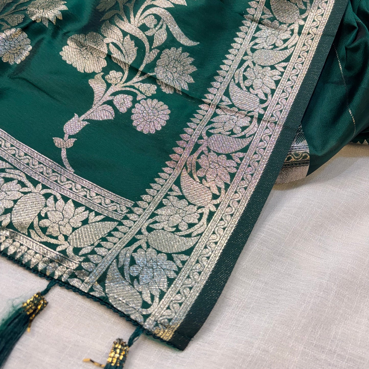 Jade Zard Saree