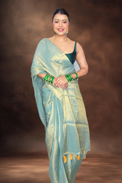 Celestial Tassel Saree