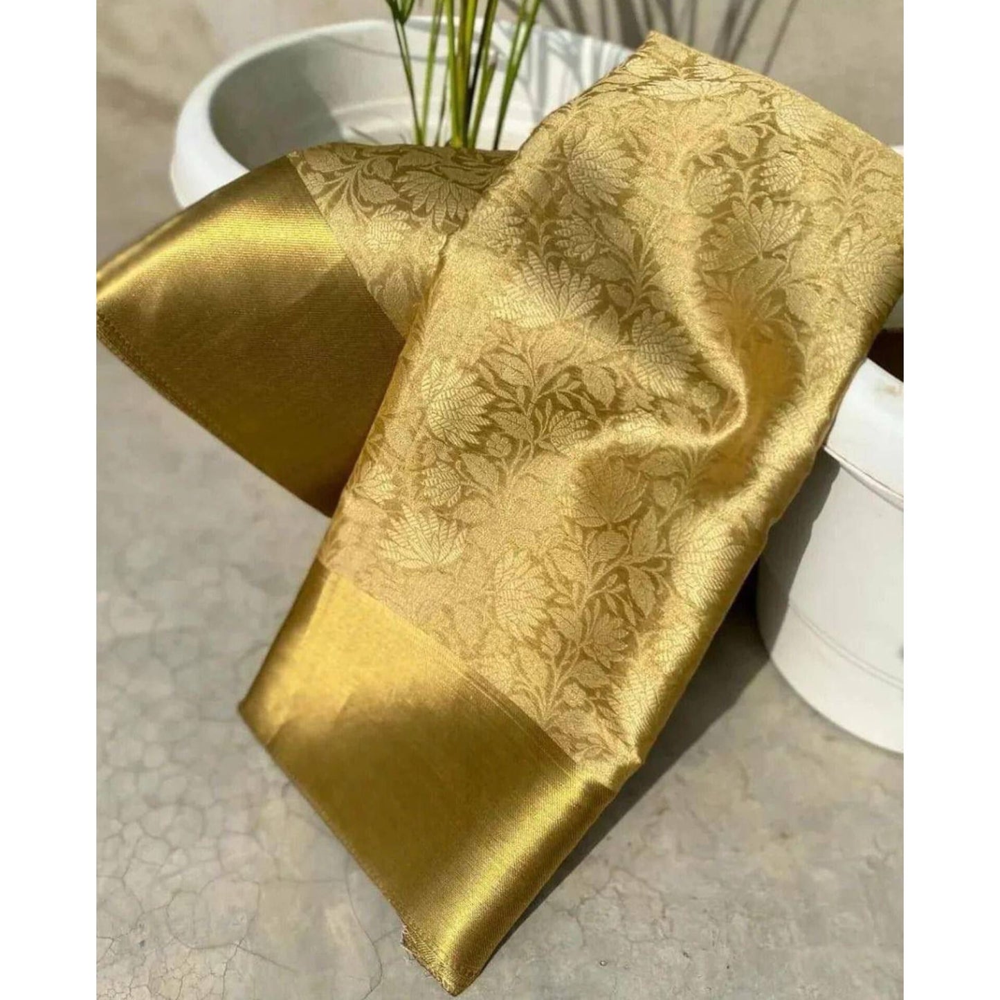 Aurelia Gold Saree