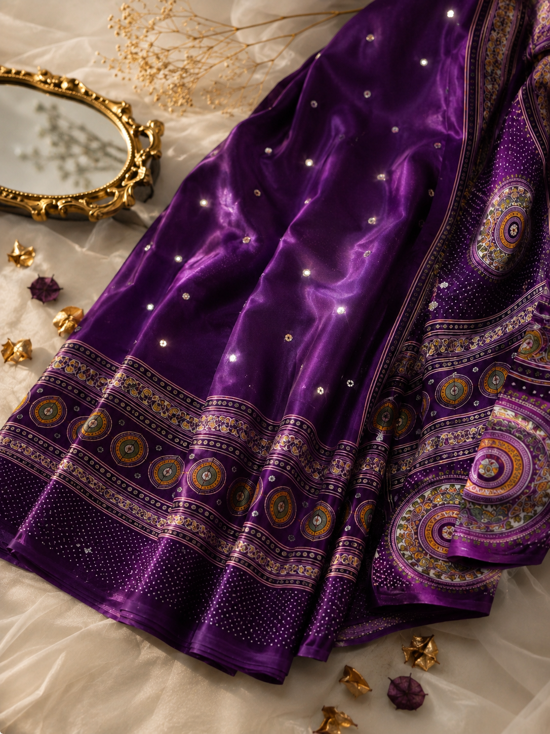 Yashasvi Ajrakh Saree