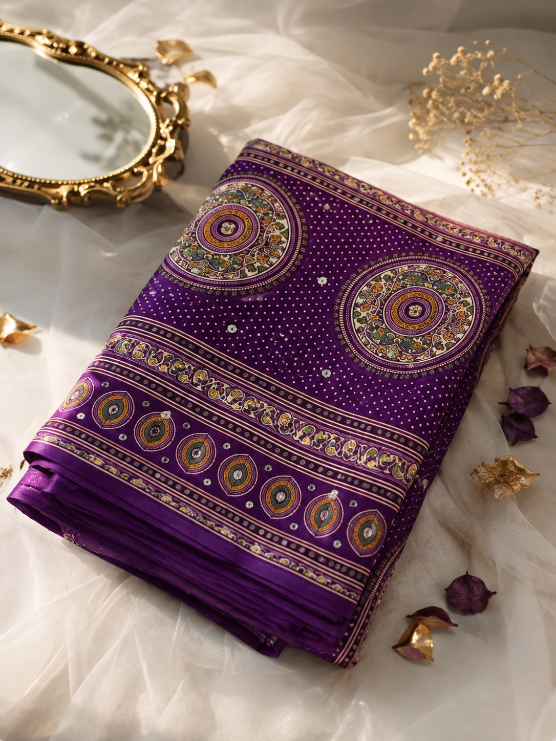Yashasvi Ajrakh Saree