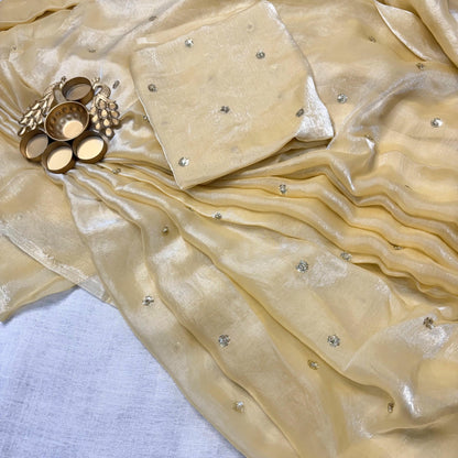 Moonstone Mist Saree