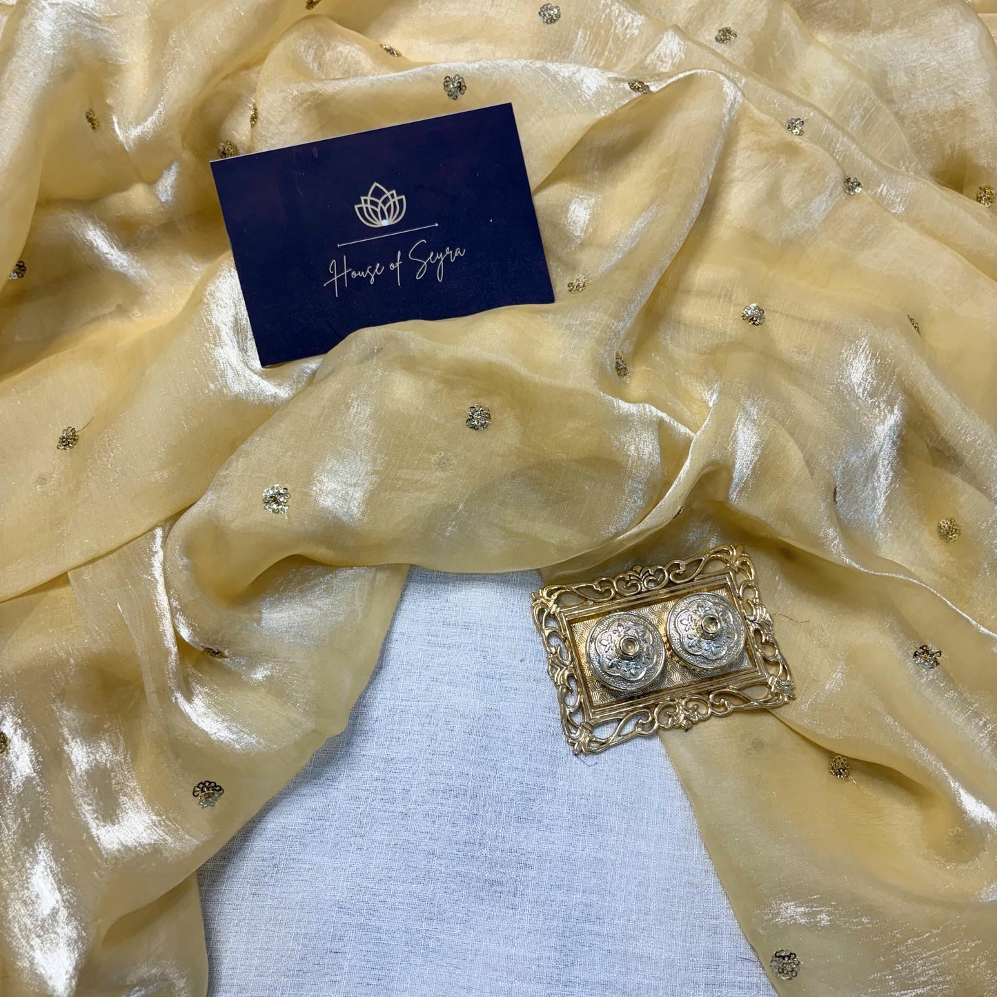 Moonstone Mist Saree