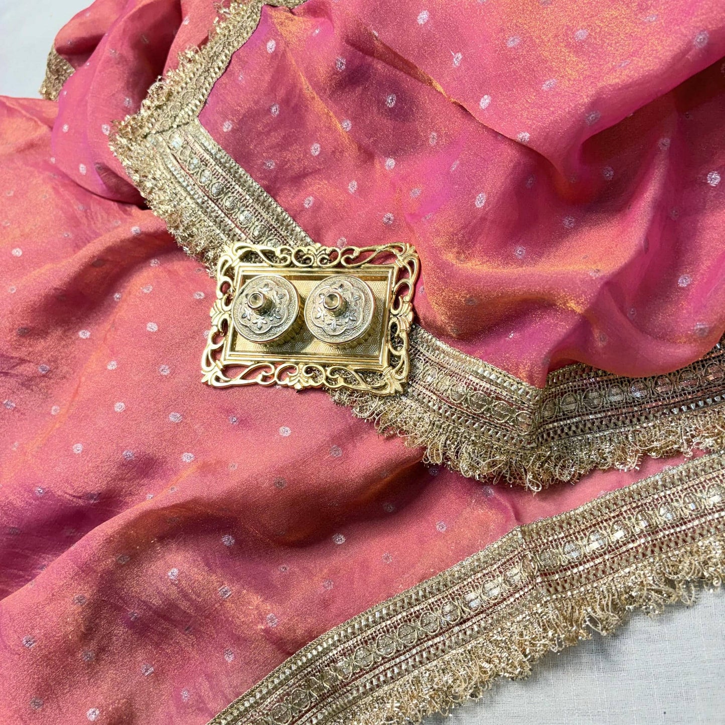 Rose Éclat Saree