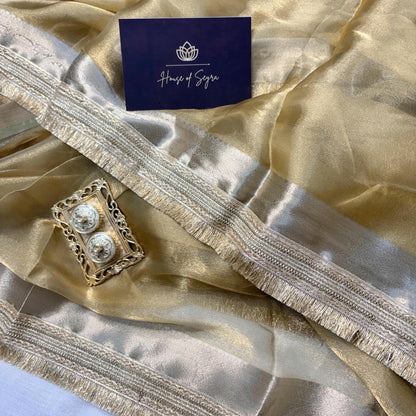 Zivah Tissue Saree (Gold)