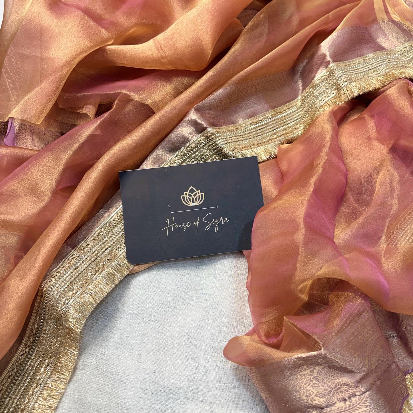 Zivah Tissue Saree (Plum)