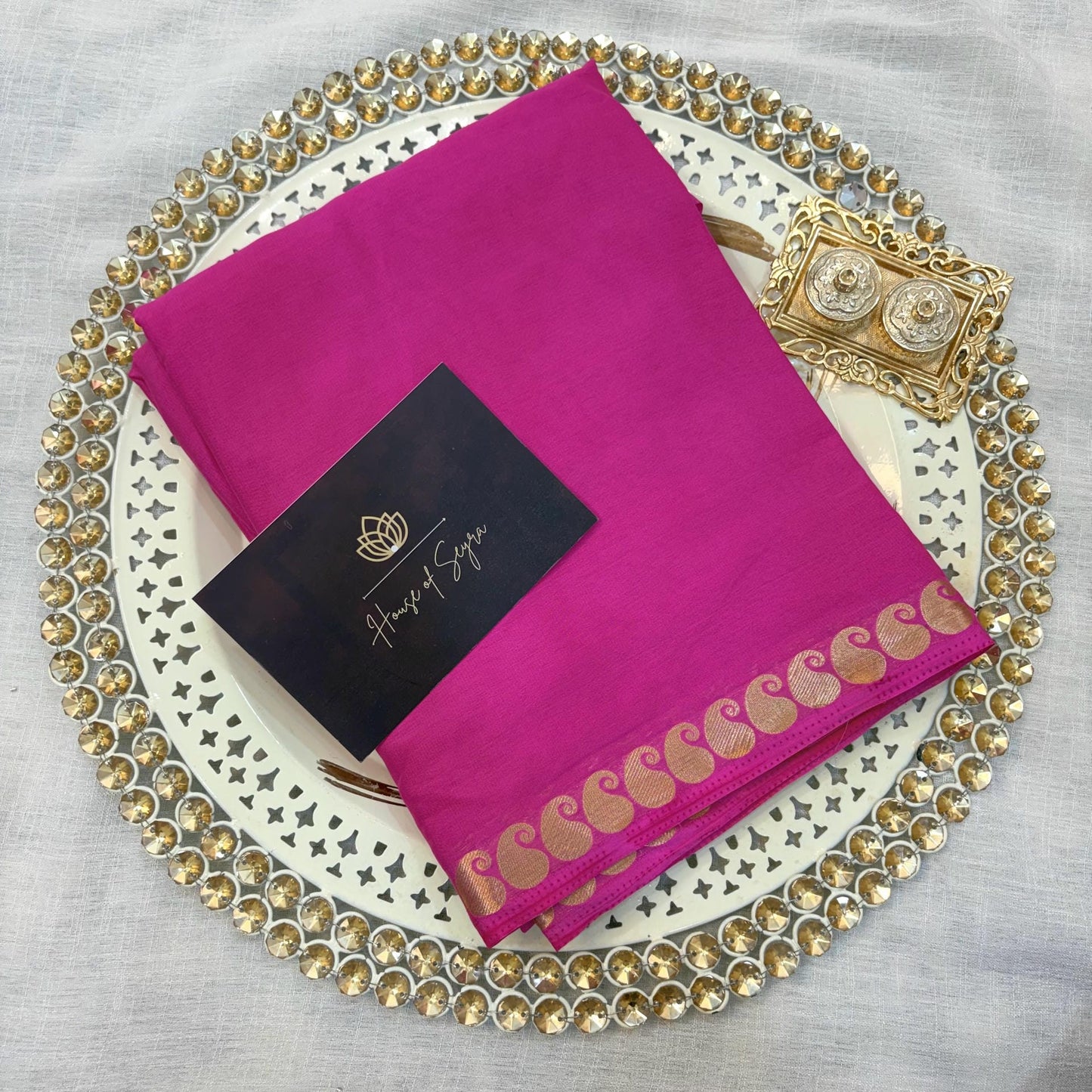 Pink Symphony Saree