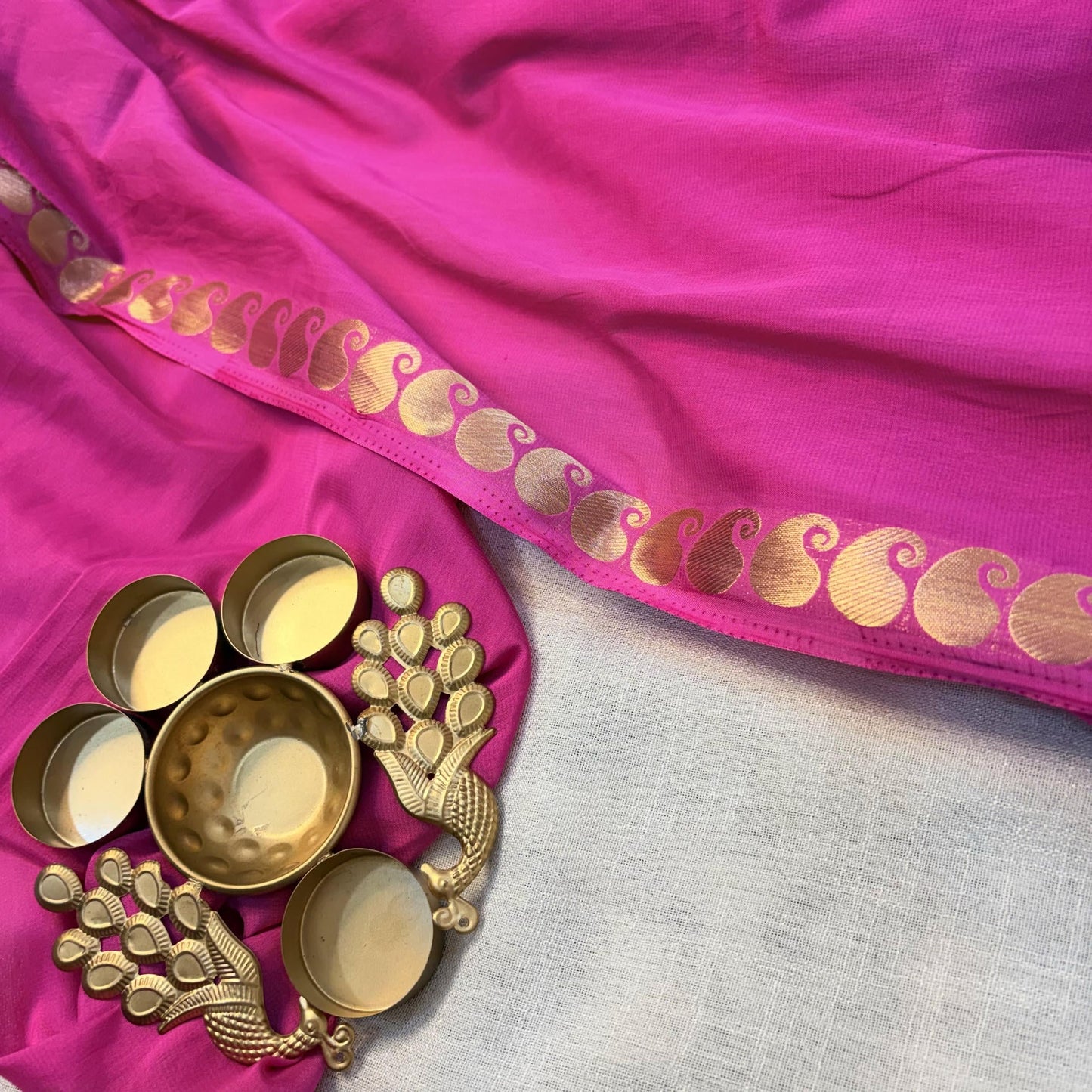 Pink Symphony Saree