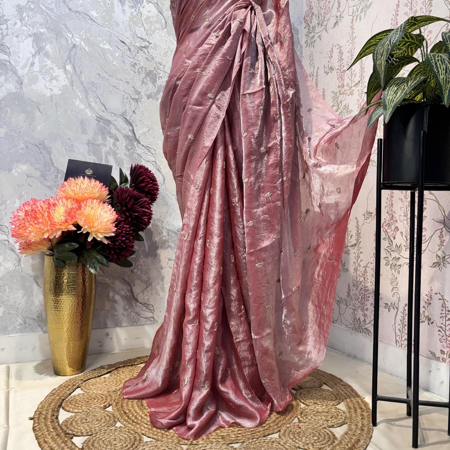 Rose Radiance Saree