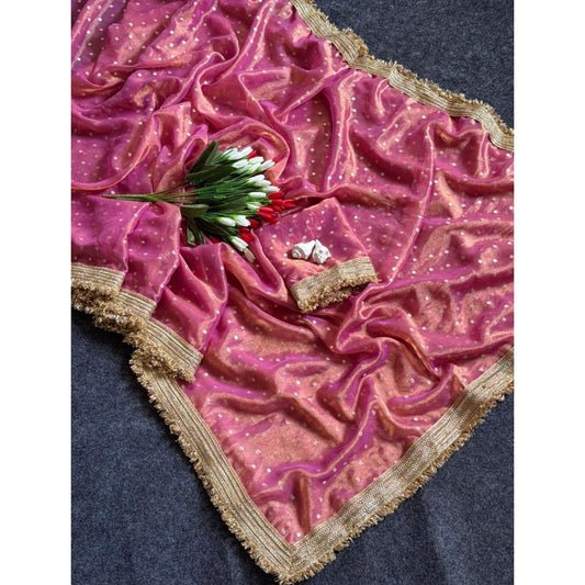 Rose Éclat Saree