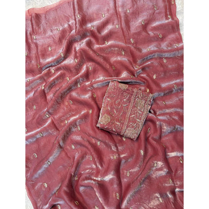 Rose Radiance Saree