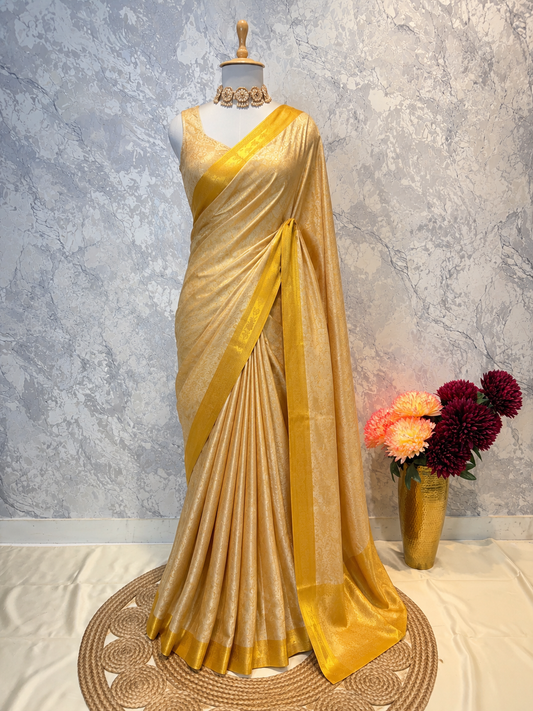Aurelia Gold Saree