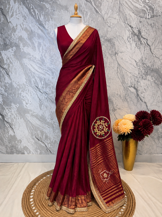 Dawn Amber Saree